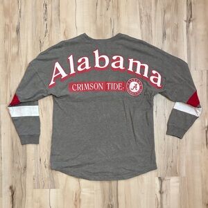 Grey Alabama Crimson Tide Long Sleeve Top